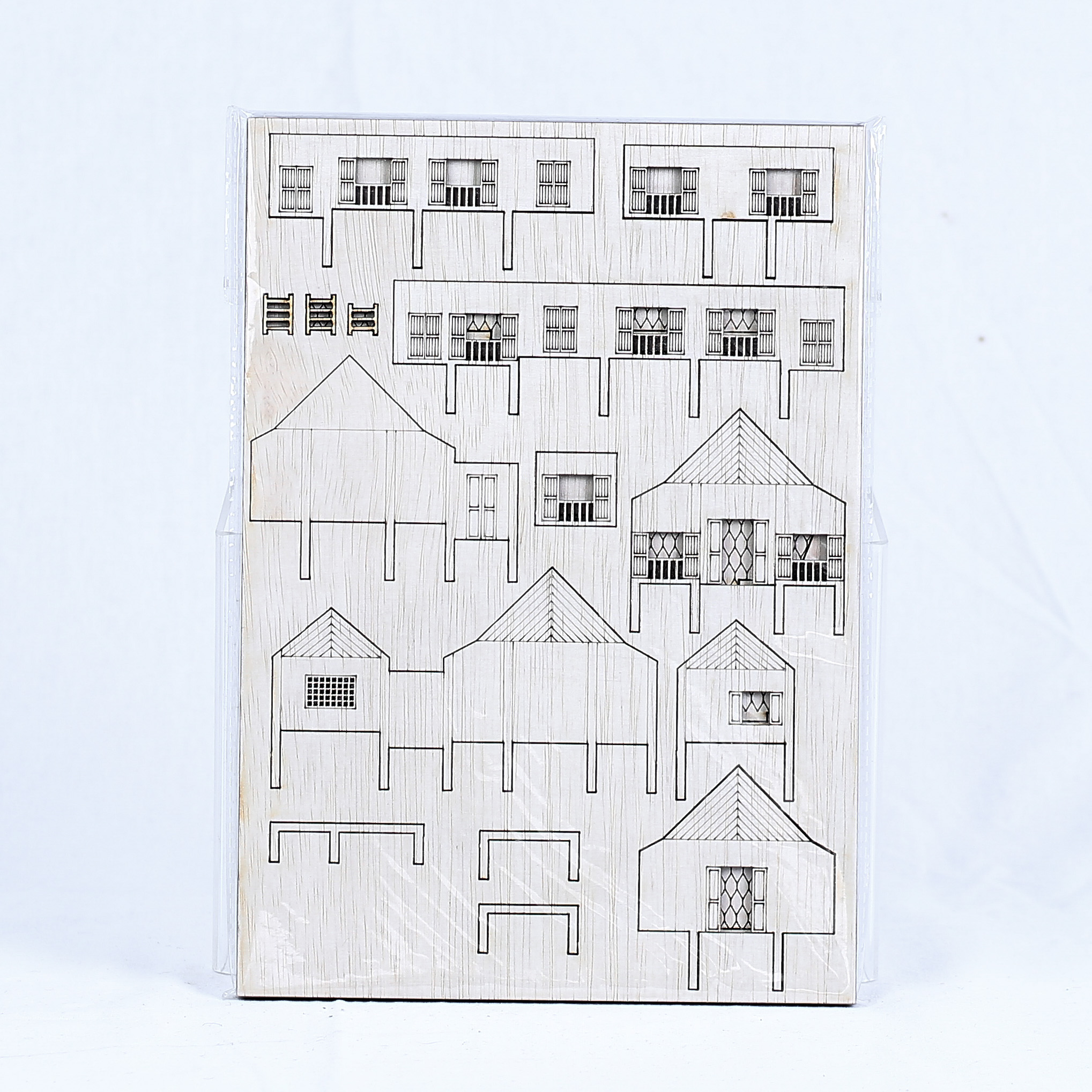 WOOD PUZZLE (TRADISIONAL MALAY HOUSE) RUMAH KEDAH