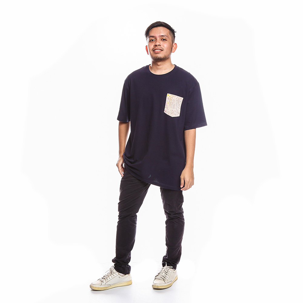 T SHIRT DEWASA POKET BATIK